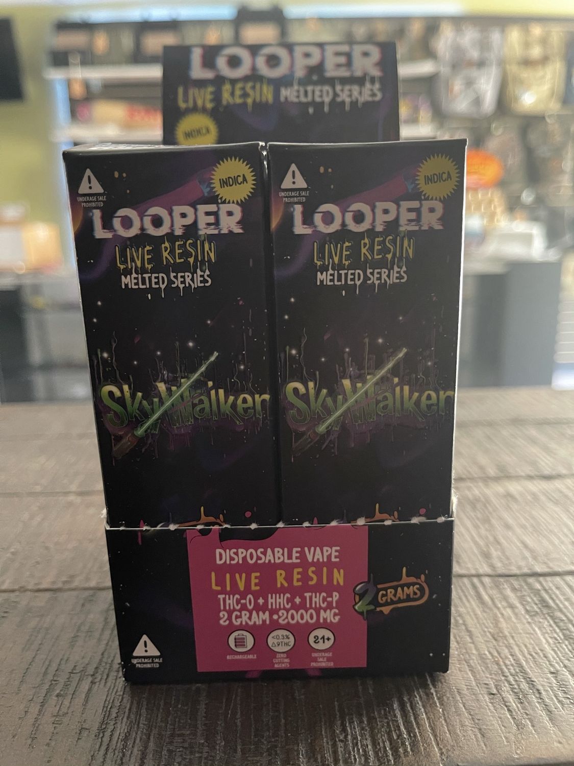 Looper (Melted Series) Live Resin 2000mg, Strain: Starfighter GSC
