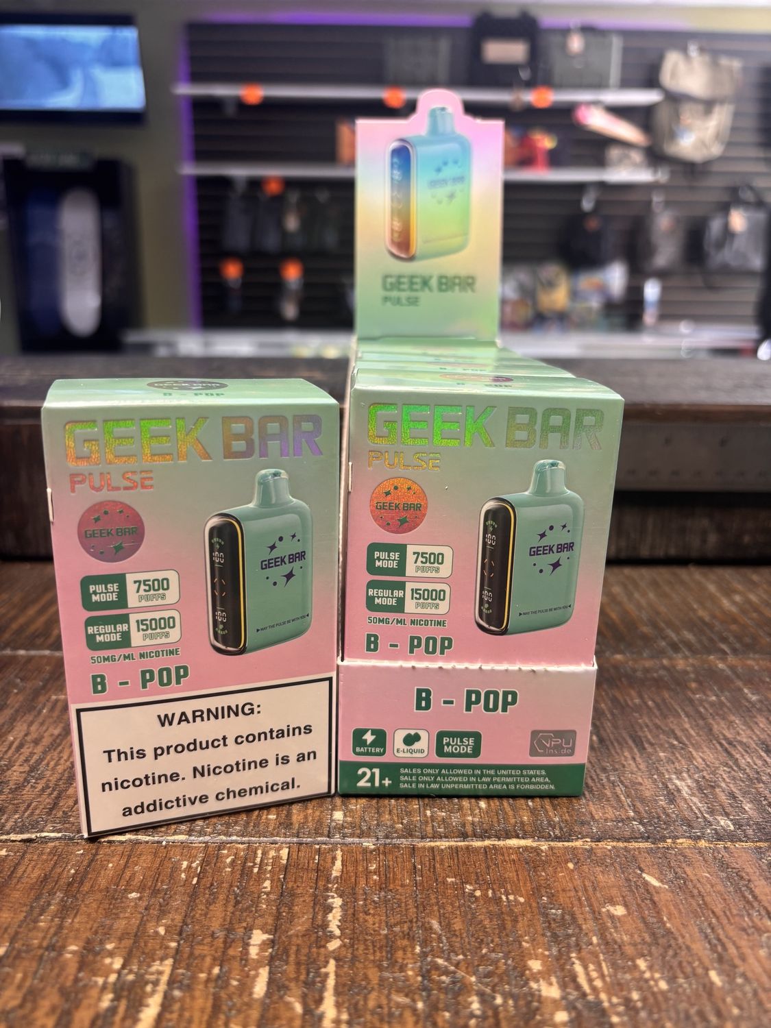Geek Bar Pulse (15k Puffs), flavor: Blow Pop