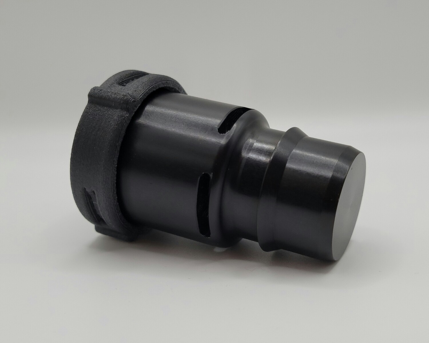 VTA Blow-Off Valve Adapter (CNC Machined 6061-T6 Billet Aluminum in a Black Anodized Finish)