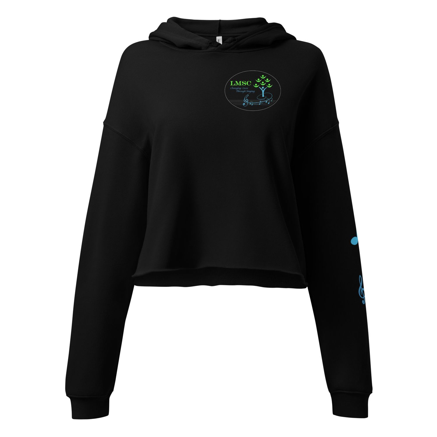 LMSC Crop Hoodie (Small Logo)