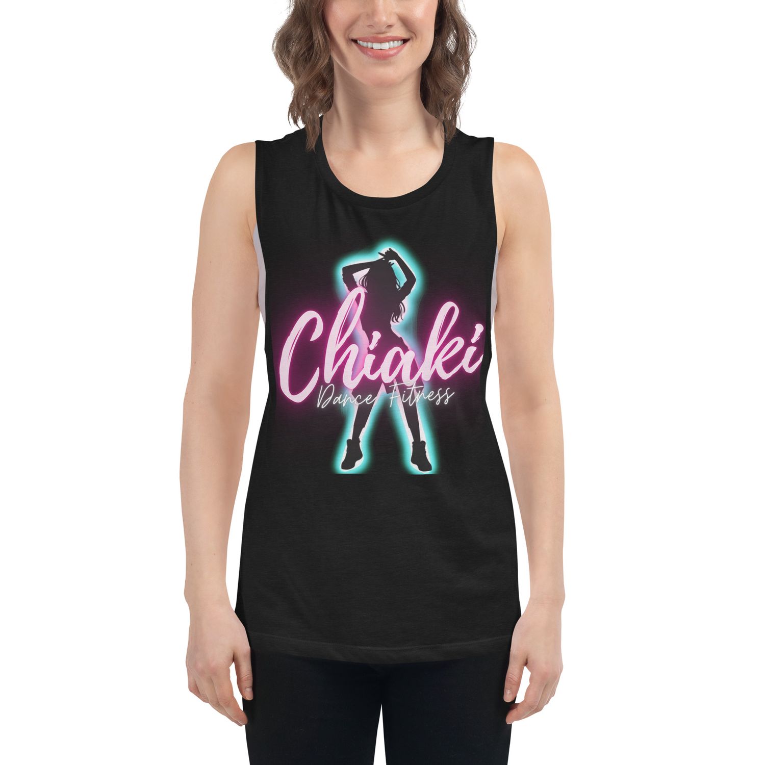 Chiaki Fitness Ladies’ Muscle Tank