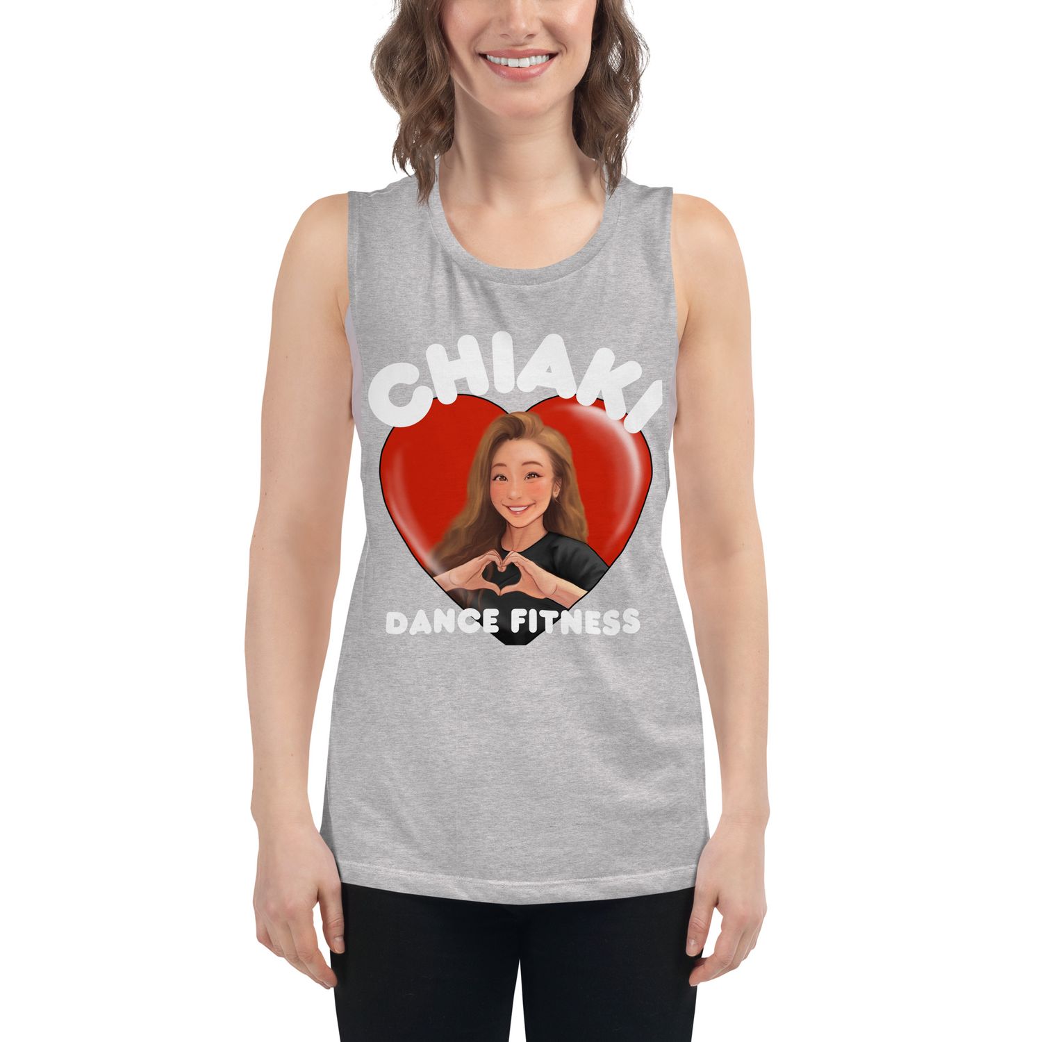 Chiaki Fitness Ladies’ Muscle Tank