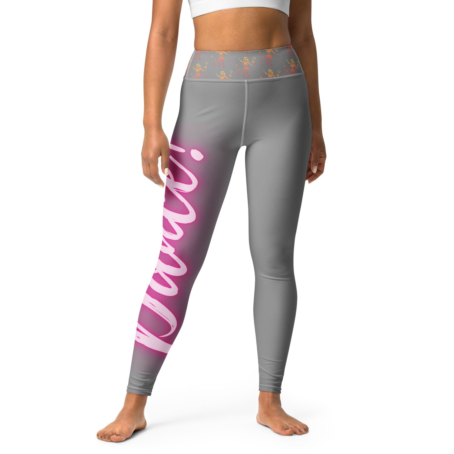Chiaki Fitness Leggings (Lite Grey)