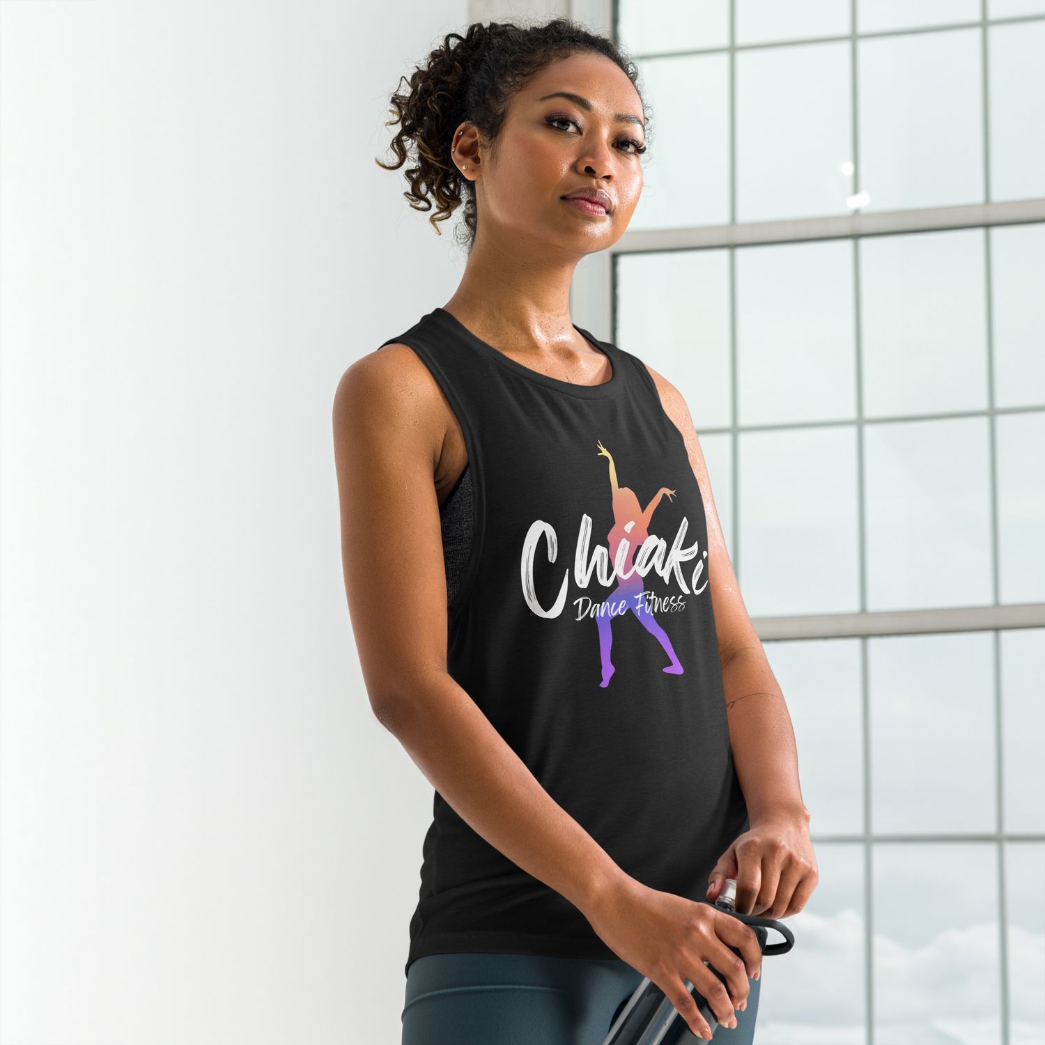 Chiaki Dance Fitness Ladies’ Muscle Tank 