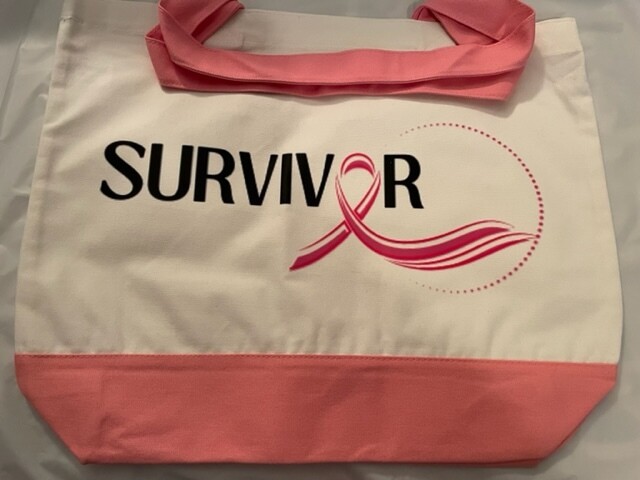 Pink and White (Survivor logo)