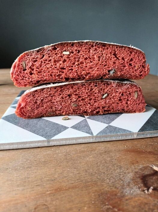 vgf beetroot and pumpkin sourdough bread mix