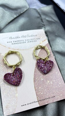 Pink Heart Sparkle