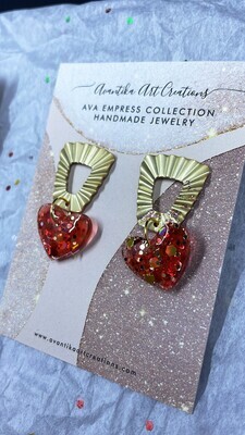 Red Heart sparkle