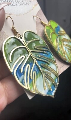 Leaf Shaped earrings
