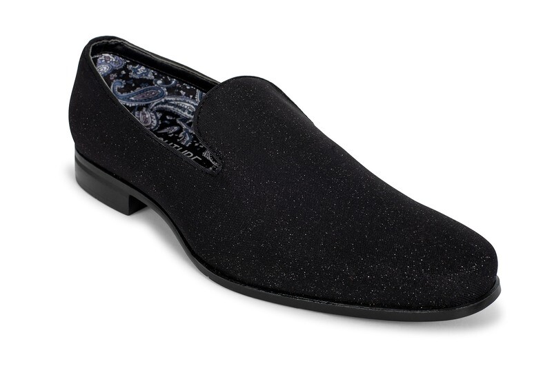 Black Subtle Sparkle Shoe