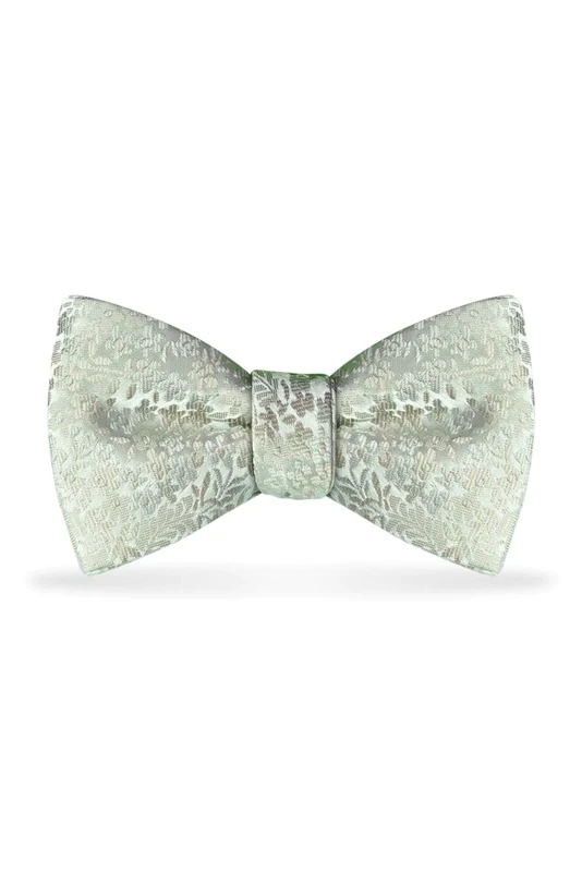 Floral Sage Bow Tie