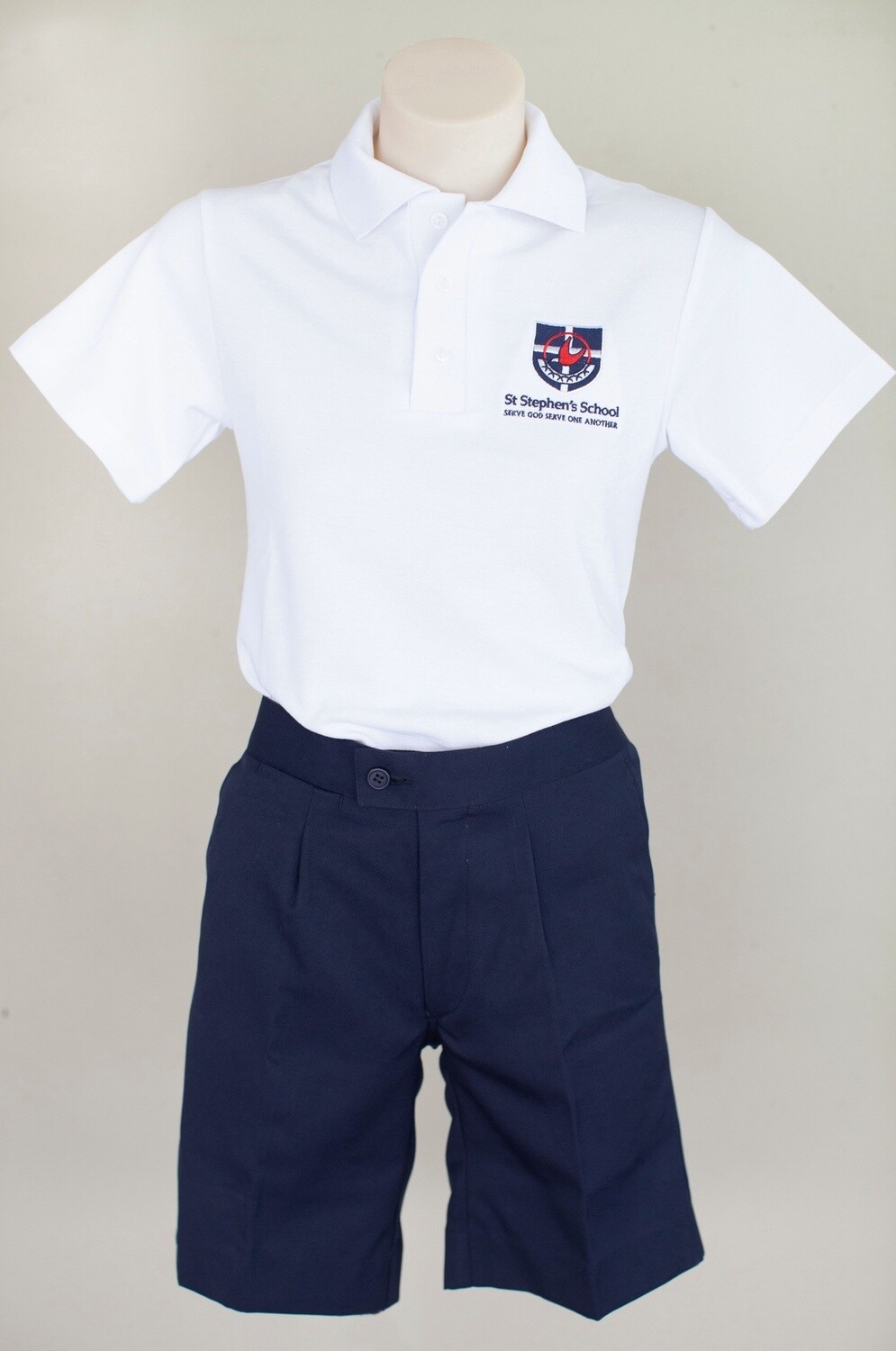 Polo White, Size: 4C