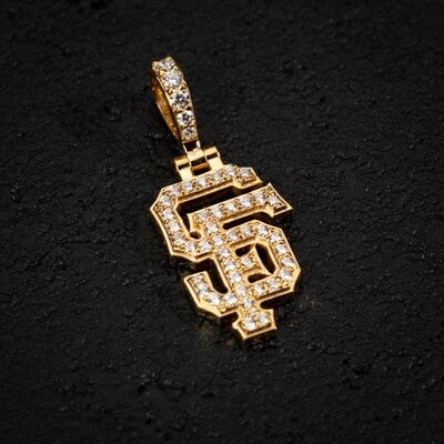 Micro Mini 14K Yellow Gold 0.50 Ct Diamond SF Pendant