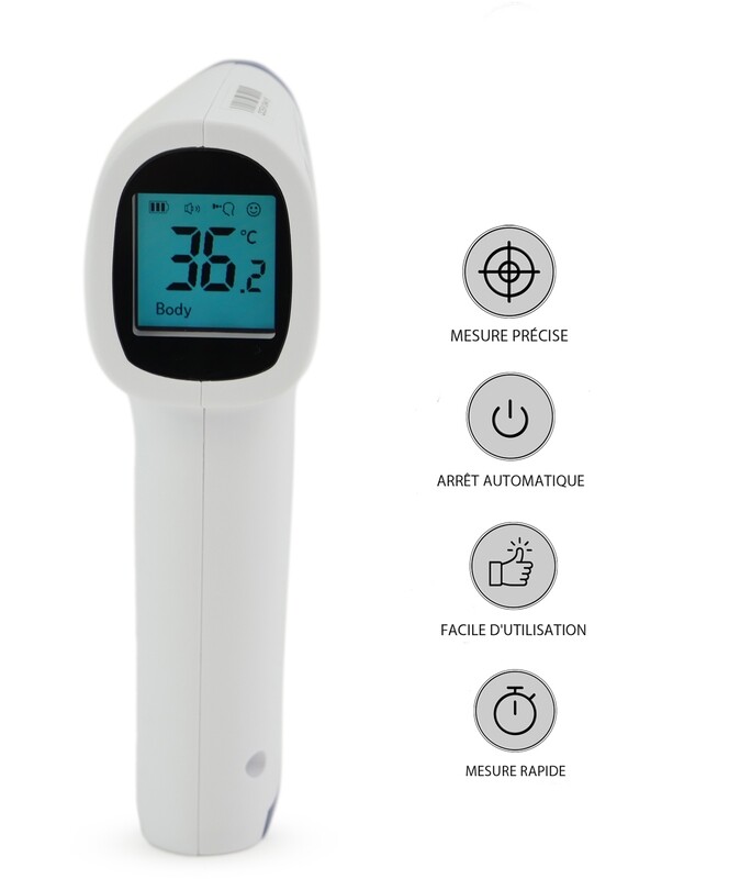 Thermomètre sans contact - Tempo Easy - Bleu - SPENGLER