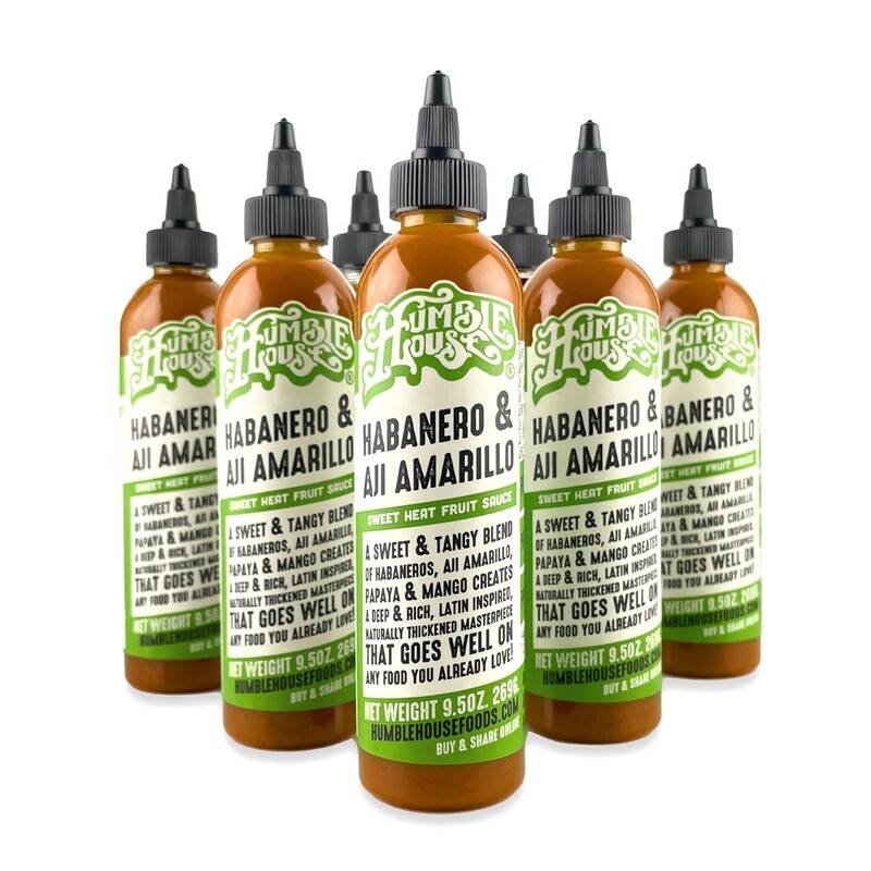 Case of Habanero &amp; Aji Amarillo Hot Sauce