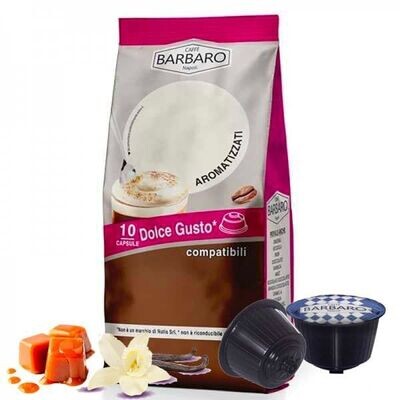 Capsule type  Capsule type "Dolce Gusto" - Café Aromatisé Caramel & Vanille