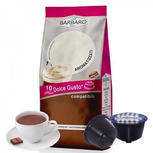 Capsule type "Dolce Gusto" - Café Aromatisé Chocolat