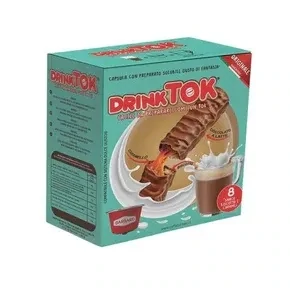 Capsule type "Dolce Gusto" - DrinkTok Caramel/Chocolat/Nougat