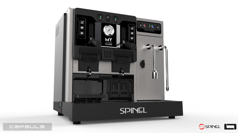 SPINEL - My Cube Caps Lux 2L (2 Cafés, Eau & Vapeur)