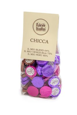 Sachet de mini galet au chocolat noir Sachet de mini galet au chocolat noir