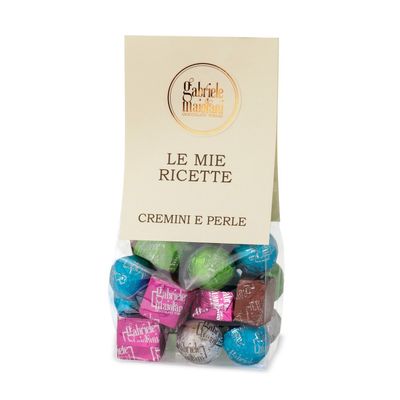 Sachet de perles et creminis assortis Sachet de perles et creminis assortis