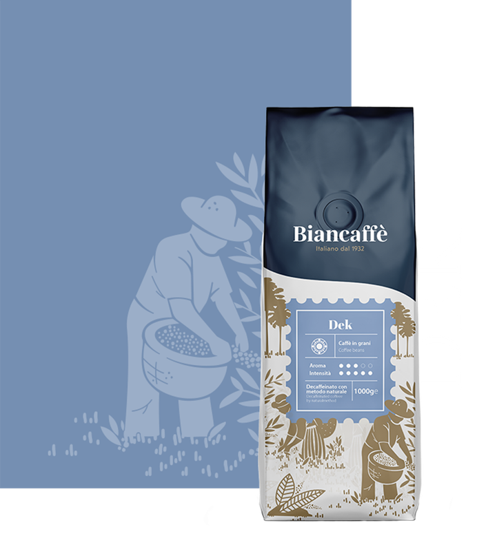 Biancaffè Decaffeinato - café en grains