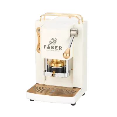 Machine à café Faber Mini Deluxe blanc pur