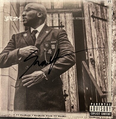 Jeezy...Church In These Streets - Autographed CD