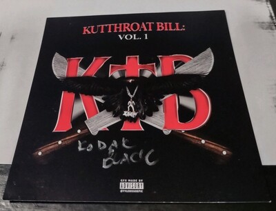 Kodak Black...Kutthroat Bill: Vol. 1 Autographed CD