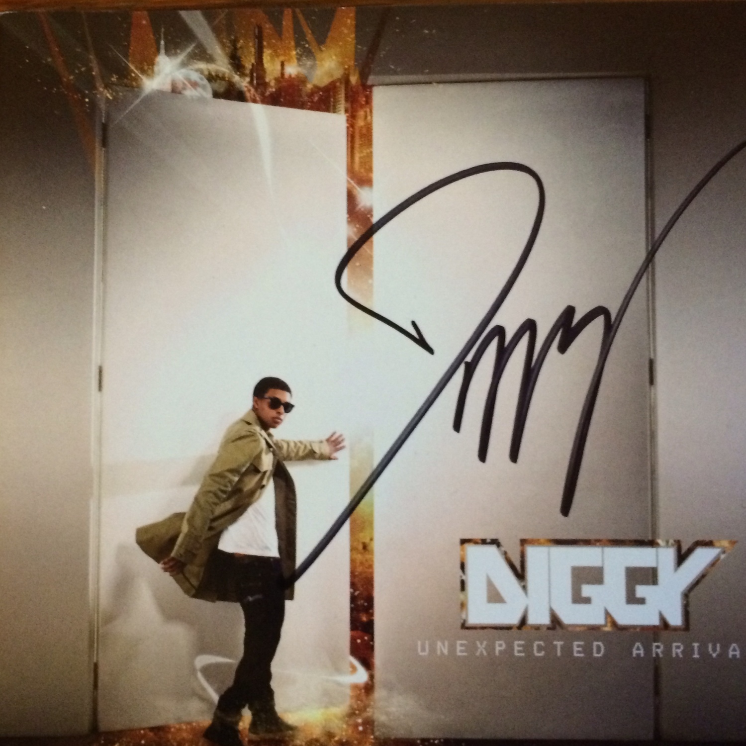 Diggy ...Unexpected - Autographed CD
