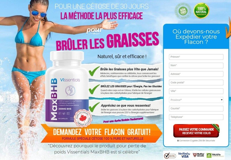 Vissentials Max BHB CA Site officiel, coût d&#39;essai et avis 2022