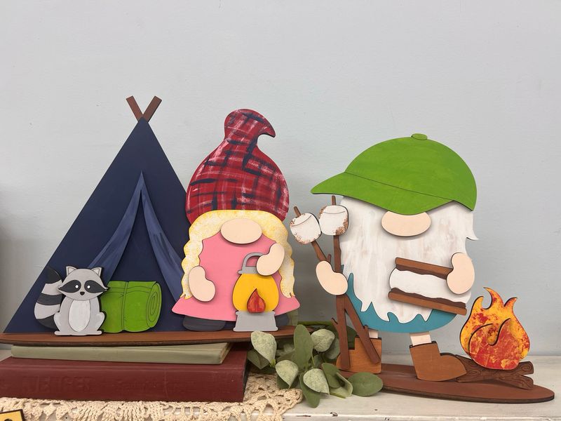 Color Crew TEEN: July … Camping Gnomes