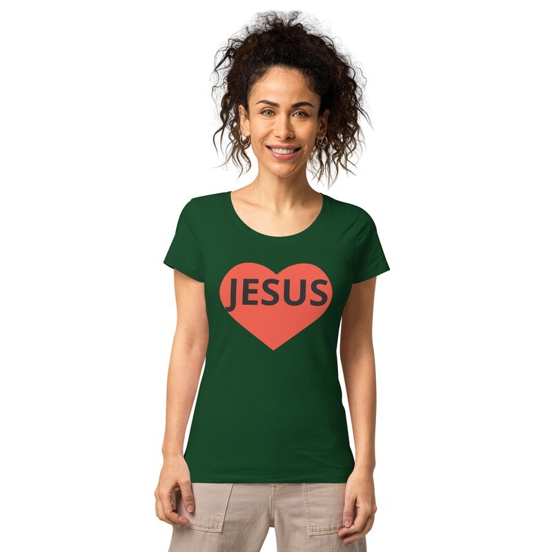 Women’s basic organic t-shirt - JESUS
