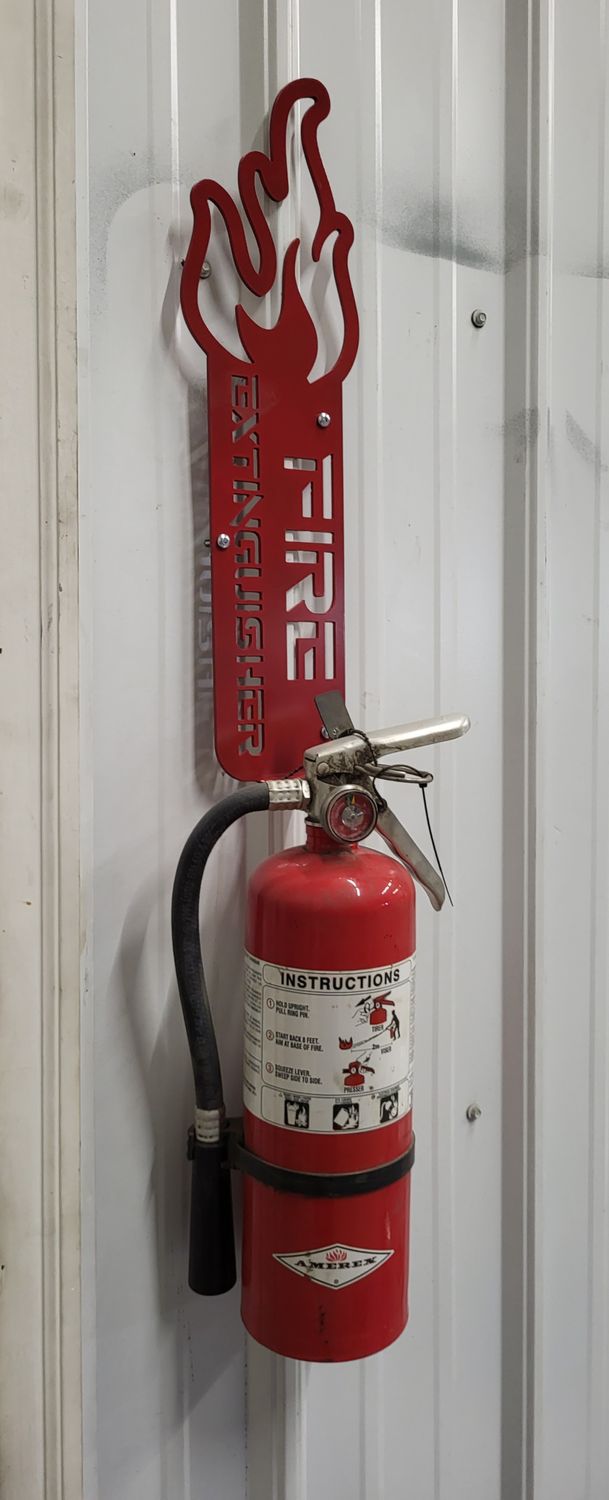 Fire Extinguisher location Sign