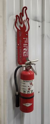 Fire Extinguisher location Sign