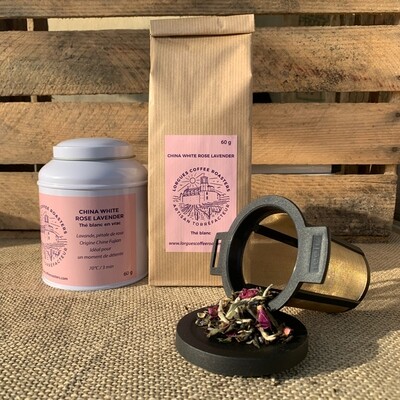 Tea infuser basket for mugs and teapots