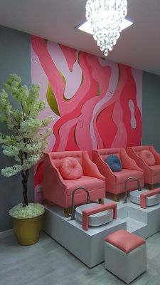Triple Seater Spa Station