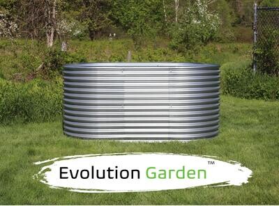 Tall raised garden bed for sale, an important ergonomic garden tool. Titled Evolution Garden (trademark).
Raised garden bed dimensions are 6 1/2 feet long by 39 inches wide by 3 feet tall. 