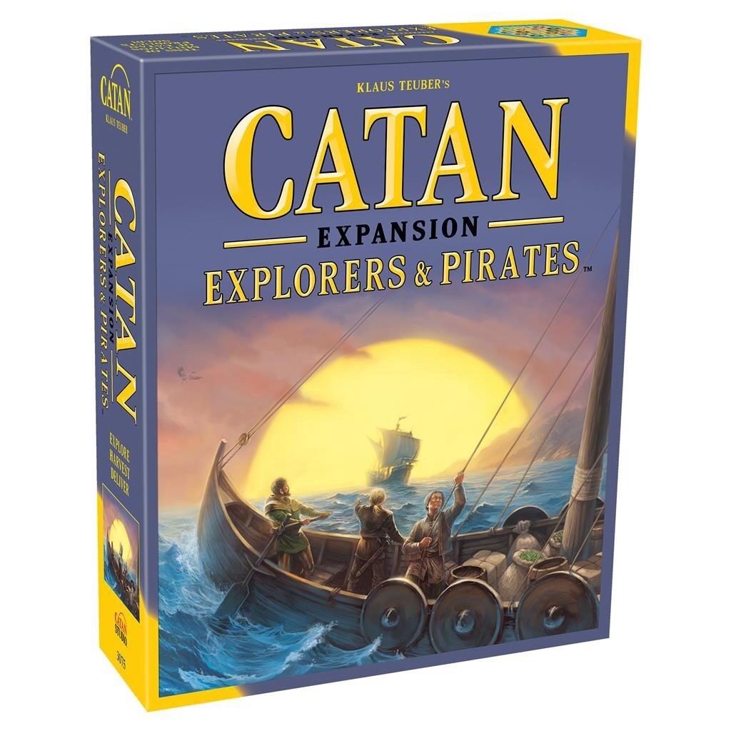 Catan Expansion Explorers &amp; Pirates Board Game
