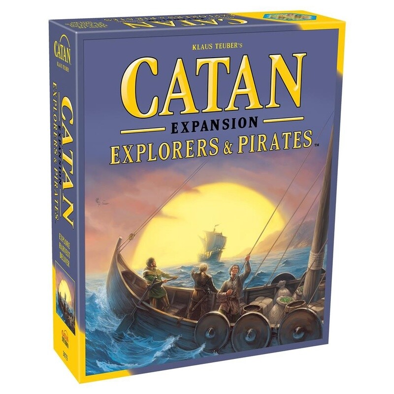 Catan Expansion Explorers &amp; Pirates Board Game