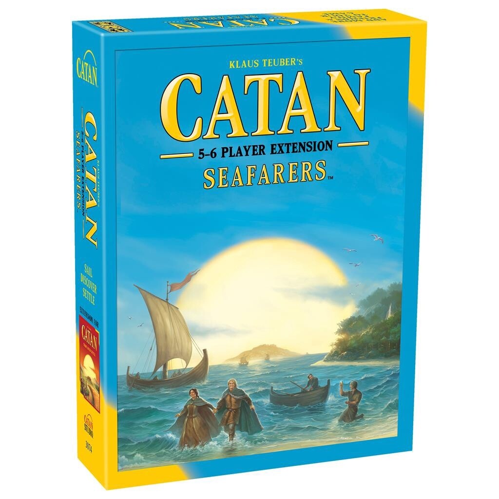 Catan Extension Seafarers 5-6 Player Board Game