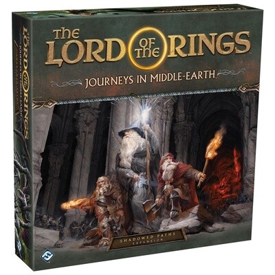 Lord of the Rings Journeys in the Middle Earth Shadowed Paths Board Game