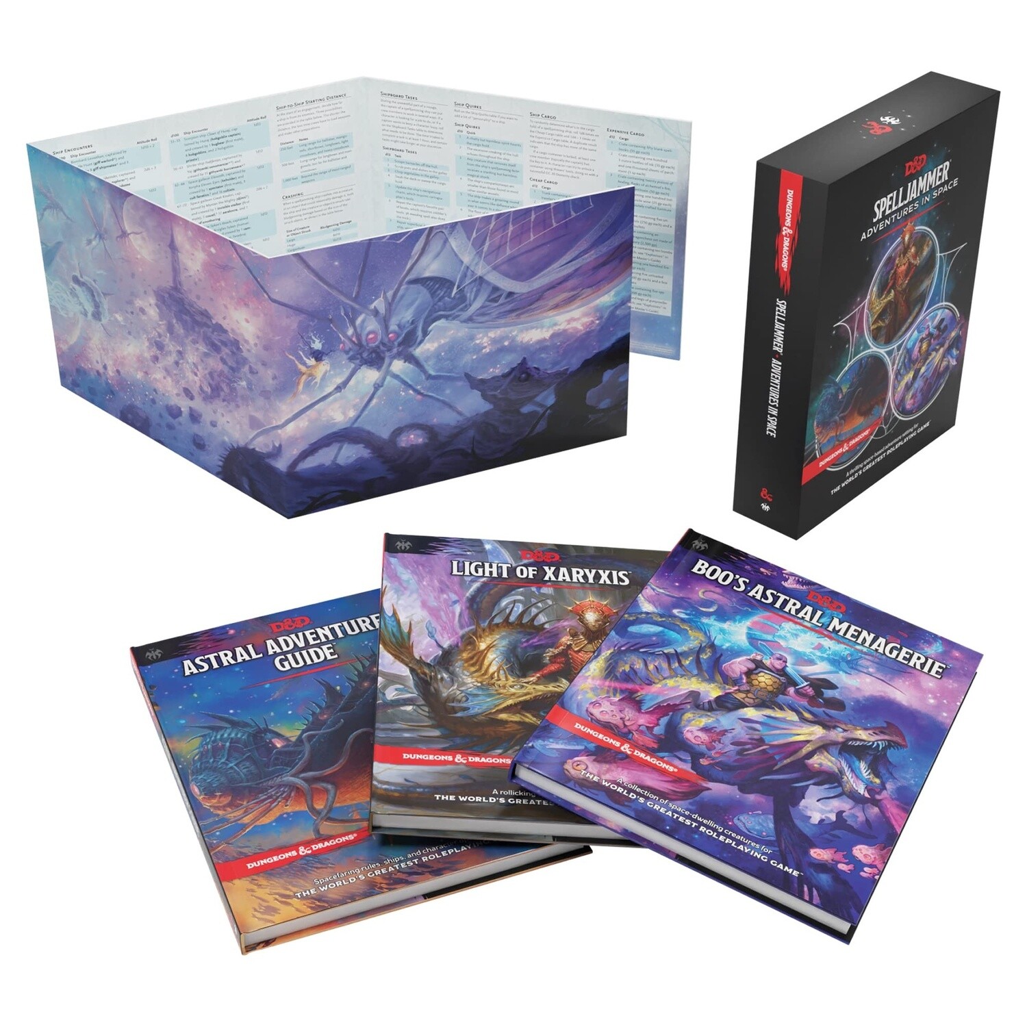 D&D Books: Spelljammer Adventures in Space Collection