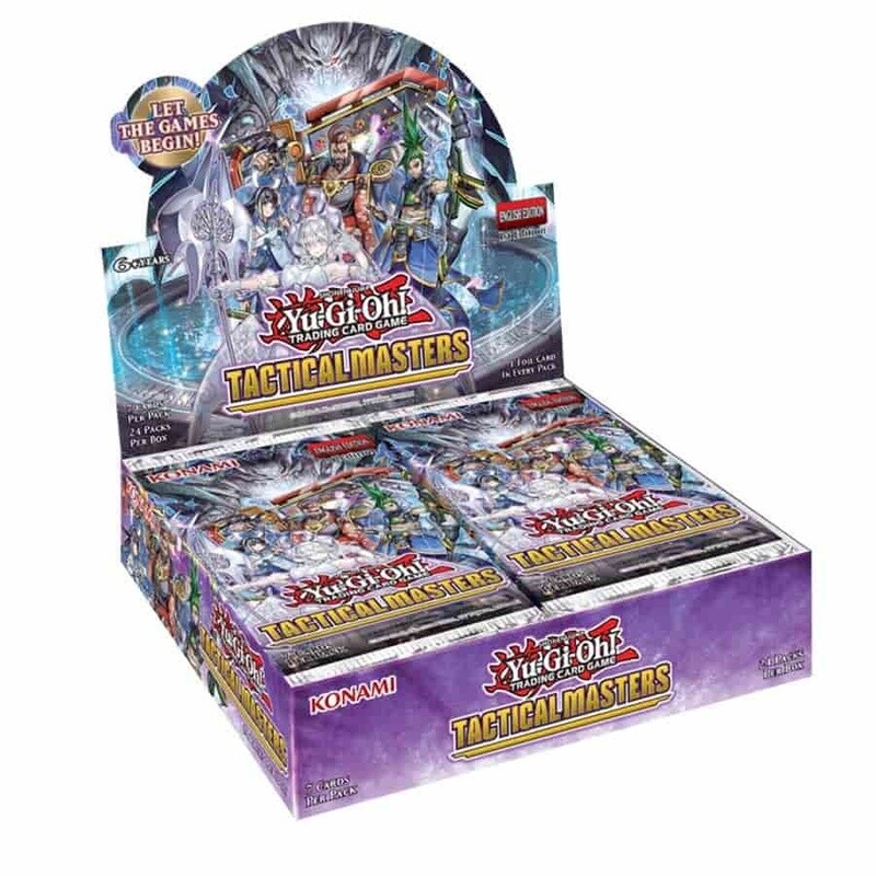 YGO Tactical Masters Booster Box