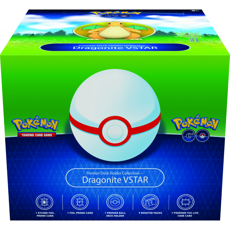 PKM Dragonite VSTAR Premier Deck Holder Collection