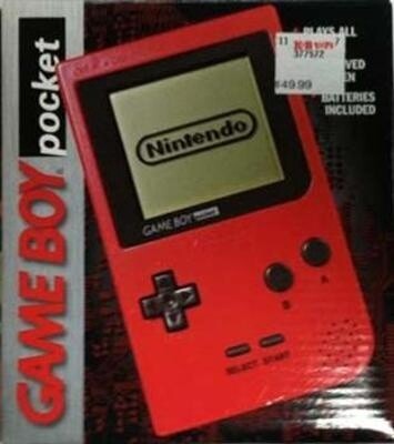 Game Boy Pocket - RED