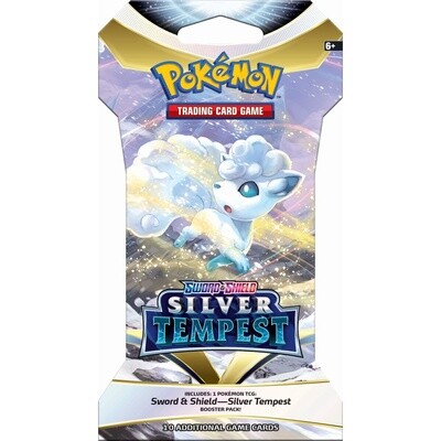 PKM Silver Tempest Sleeved Booster Pack