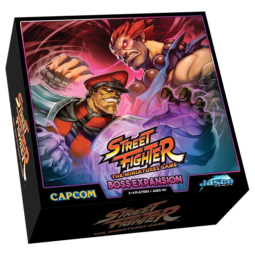 Street Fighter: The Miniatures Game Boss Expansion Board Game