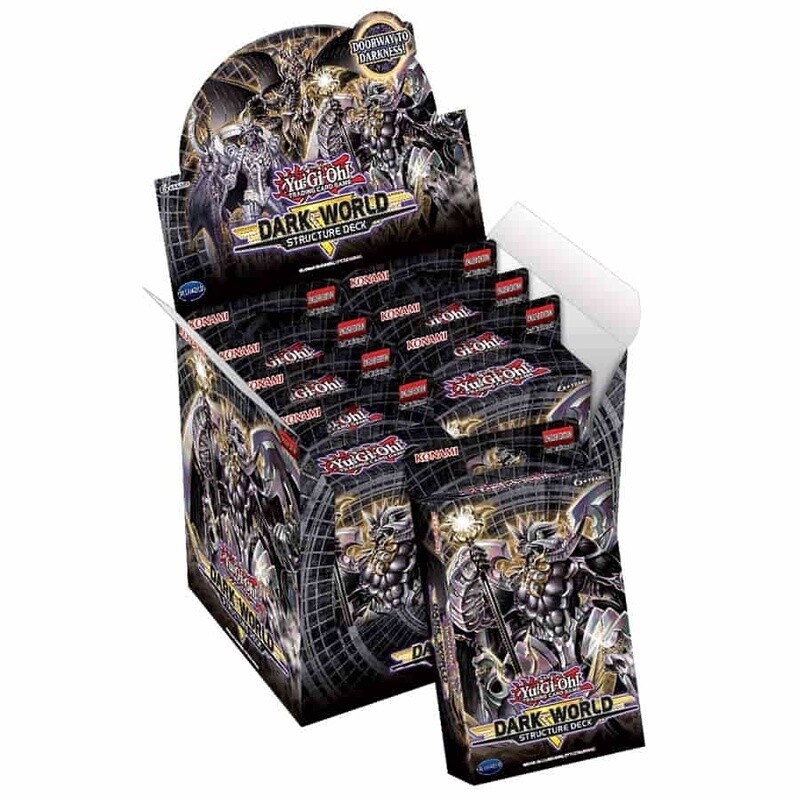 Yu-Gi-Oh Dark World Structure Deck case