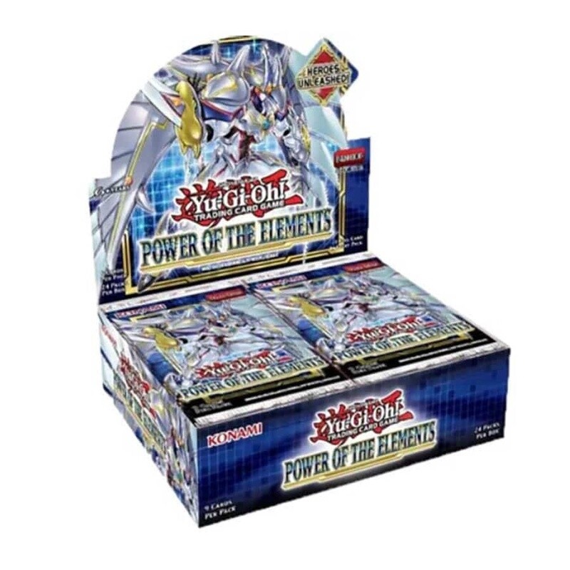 YGO Power of the Elements Unlimited Booster Box